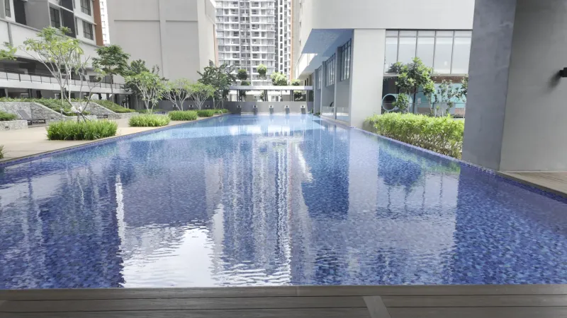 The 50m swimming pool, Emerald 9 Cheras