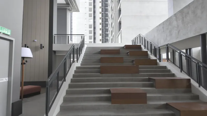 Outdoor amphitheatre seating, Emerald 9 Cheras